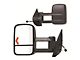 OEM Style Extendable Powered Towing Mirrors; Driver and Passenger Side (07-14 Sierra 2500 HD)