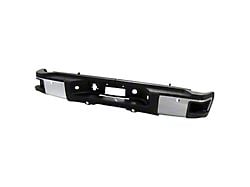 OEM Style Rear Bumper; Pre-Drilled for Backup Sensors; Chrome (11-13 Sierra 2500 HD)