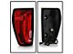 OEM Style Tail Light; Black Housing; Red/Clear Lens; Driver Side (20-23 Sierra 2500 HD w/ Factory LED Tail Lights)