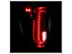 OEM Style Tail Light; Black Housing; Red/Clear Lens; Driver Side (20-23 Sierra 2500 HD w/ Factory LED Tail Lights)