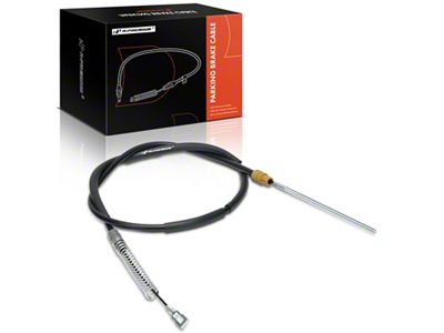 Parking Brake Cable; Rear Driver Side (15-16 Sierra 2500 HD w/ 6.50-Foot Standard Box)