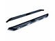 Pinnacle Running Boards; Black and Silver (07-19 Sierra 2500 HD Crew Cab)