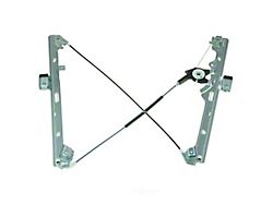 Power Window Regulator; Front Driver Side (07-13 Sierra 2500 HD)