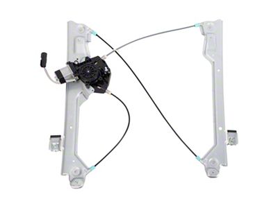 Power Window Regulator and Motors; Front (15-19 Sierra 2500 HD)