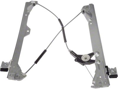 Power Window Regulator Only; Rear Passenger Side (07-14 Sierra 2500 HD Crew Cab)