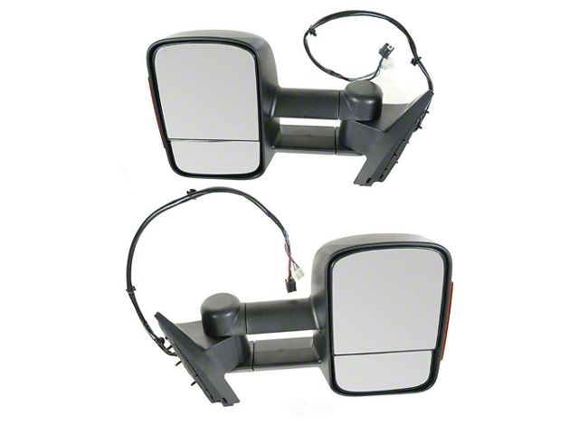 Powered Heated Memory Manual Folding Towing Mirrors (07-14 Sierra 2500 HD)