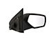 Powered Heated Memory Power Folding Mirror with Puddle Light; Spotter Glass and Turn Signal; Textured Black; Passenger Side (15-18 Sierra 2500 HD)