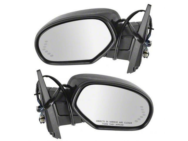 Powered Heated Memory Side Mirrors; Paint to Match (07-08 Sierra 2500 HD)