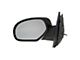 Powered Heated Mirror; Paint to Match Black; Driver Side (07-14 Sierra 2500 HD)