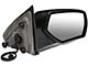 Powered Heated Towing Mirror; Passenger Side; Black (15-19 Sierra 2500 HD)