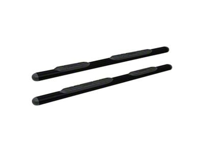 Premier 4 Oval Nerf Side Step Bars with Mounting Kit; Black (15-19 Sierra 2500 HD Crew Cab)