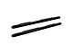 Premier 4 Oval Nerf Side Step Bars with Mounting Kit; Black (15-19 Sierra 2500 HD Crew Cab)