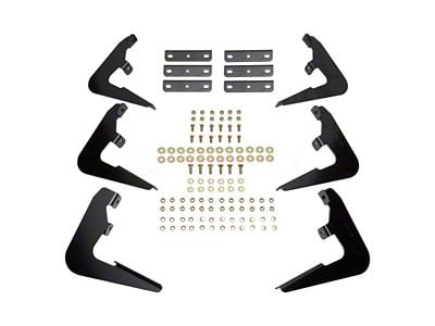 Premier Oval Side Step Bar Mounting Kit (20-25 Sierra 2500 HD Double Cab, Crew Cab)