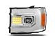 PRO-Series Projector Headlights; Chrome Housing; Clear Lens (07-14 Sierra 2500 HD)