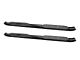 Pro Traxx 4-Inch Oval Side Step Bars; Black (15-19 Sierra 2500 HD Crew Cab)