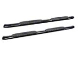 Pro Traxx 4-Inch Oval Side Step Bars; Black (20-24 Sierra 2500 HD Double Cab)