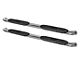 Pro Traxx 4-Inch Oval Side Step Bars; Stainless Steel (15-19 Sierra 2500 HD Regular Cab)