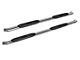 Pro Traxx 4-Inch Oval Side Step Bars; Stainless Steel (20-24 Sierra 2500 HD Double Cab)