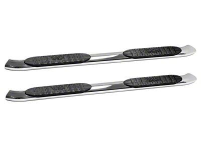 Westin Pro Traxx 5-Inch Oval Side Step Bars; Stainless Steel (20-24 Sierra 2500 HD Crew Cab)