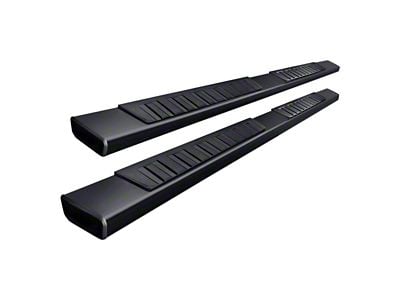 R7 Nerf Side Step Bars; Black (20-24 Sierra 2500 HD Regular Cab)