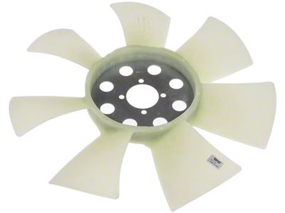 Radiator Clutch Fan Blade; Plastic (11-22 Sierra 2500 HD)