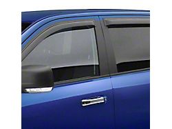 Rain Guards; Smoke (20-25 Sierra 2500 HD Double Cab)