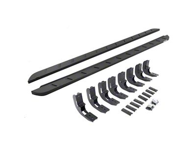 Go Rhino RB10 Slim Running Boards; Textured Black (20-24 Sierra 2500 HD Double Cab)