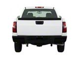 Rear Bumper Cover; Not Pre-Drilled for Backup Sensors; Gloss Black (07-14 Sierra 2500 HD)