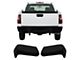 Rear Bumper Cover; Not Pre-Drilled for Backup Sensors; Gloss Black (07-14 Sierra 2500 HD)