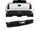 Rear Bumper; Not Pre-Drilled for Backup Sensors; Black (15-19 Sierra 2500 HD w/ Hitch Draw Bar)