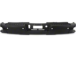 Rear Bumper; Pre-Drilled for Backup Sensors; Black (15-19 Sierra 2500 HD w/o Hitch Draw Bar)