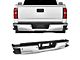 Rear Bumper; Pre-Drilled for Backup Sensors; Chrome (15-19 Sierra 2500 HD w/o Hitch Draw Bar)