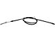 Rear Parking Brake Cable; Passenger Side (07-09 Sierra 2500 HD w/o RPO Code JNC)