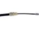 Rear Parking Brake Cable; Passenger Side (09-11 Sierra 2500 HD Extended Cab & Crew Cab w/ 8-Foot Long Box)