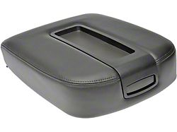 Replacement Center Console Lid; Ebony (07-14 Sierra 2500 HD)