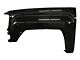 Replacement Fender; Driver Side; Black (15-19 Sierra 2500 HD)