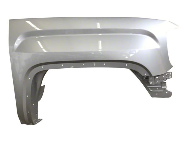 Replacement Fender; Passenger Side; Switchblade Silver Metallic (15-19 Sierra 2500 HD)