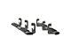 Regal 7-Inch Oval Side Step Bars; Rocker Mount; Textured Black (15-18 6.0L Sierra 2500 HD Crew Cab)