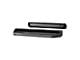 Stainless Side Entry Running Boards; Rocker Mount; Textured Black (15-18 6.0L Sierra 2500 HD Regular Cab)