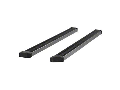 SlimGrip 5-Inch Running Boards without Mounting Brackets; Textured Black (07-24 6.0L Sierra 2500 HD Crew Cab)