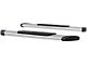 Regal 7-Inch Oval Side Step Bars; Polished Stainless (15-17 Sierra 2500 HD Regular Cab)