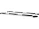 Regal 7-Inch Wheel-to-Wheel Oval Side Step Bars; Polished Stainless (15-19 6.0L Sierra 2500 HD Crew Cab w/ 6.50-Foot Standard Box)