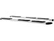 Regal 7-Inch Wheel-to-Wheel Oval Side Step Bars; Polished Stainless (15-19 Sierra 2500 HD Double Cab w/ 8-Foot Long Box)