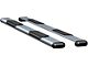 O-Mega II 6-Inch Oval Side Step Bars; Silver (15-19 Sierra 2500 HD Crew Cab)