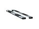 O-Mega II 6-Inch Oval Side Step Bars without Mounting Brackets; Silver (07-19 6.0L Sierra 2500 HD Regular Cab w/ 8-Foot Long Box; 07-24 6.0L Sierra 2500 HD Crew Cab)