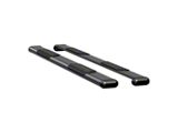 O-Mega II 6-Inch Oval Side Step Bars without Mounting Brackets; Textured Black (07-19 6.0L Sierra 2500 HD Regular Cab w/ 8-Foot Long Box; 07-24 6.0L Sierra 2500 HD Crew Cab)