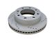 Semi-Metallic Performance 8-Lug Brake Rotor and Pad Kit; Front (07-10 Sierra 2500 HD)