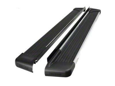 Westin SG6 Running Boards; Polished (07-14 Sierra 2500 HD Extended Cab)