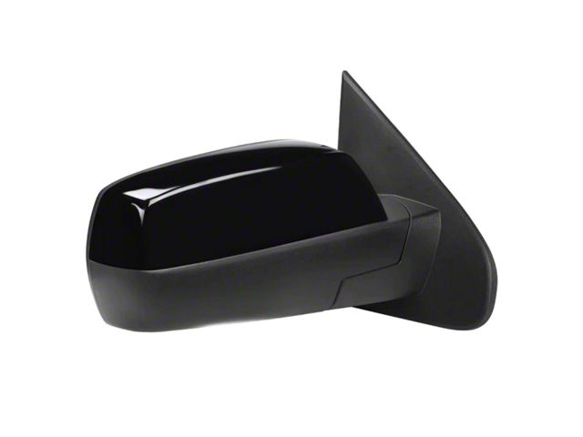 Side Mirror; Passenger Side; Gloss Black (14-19 Sierra 2500 HD)