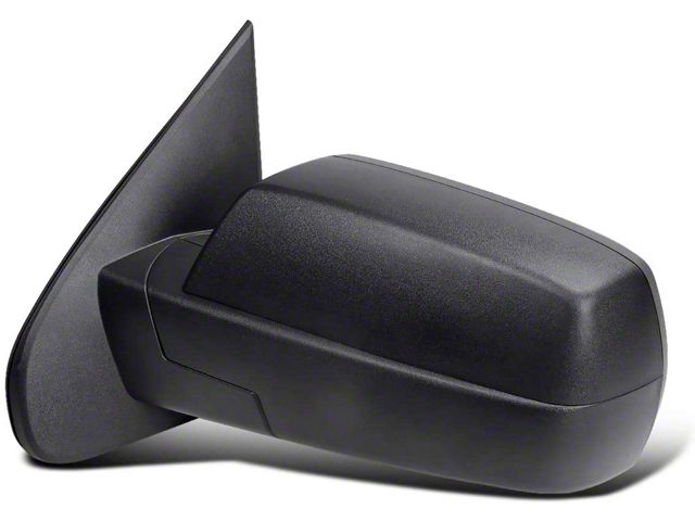 Side Mirror; Driver Side; Gloss Black (14-19 Sierra 2500 HD)